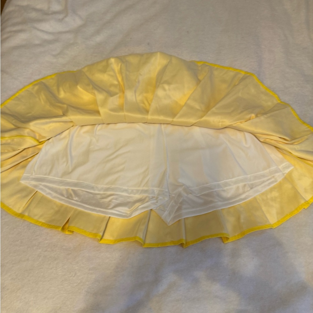 Women's Pleated Skirt, Elastic Waist Uniform Skirt - Picture 2 of 5